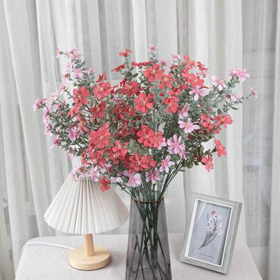 Искусственные украшения, цветы, реалистичные поделки своими руками, простые мини-искусственные орхидеи, зеленое растение, свадебное украшение