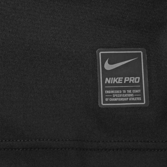 Nike Быстросохнущая Влагоотводящая Дышащая Мужская Футболка с Коротким Рукавом для Фитнеса Черная 703095-010