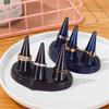 Creative Mini Three Finger Ring Display Stand Heart Jewelry Storage Display Stand Rings Storage Rack Dressing Table Storage Rack
