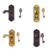 1pc Funny Retro Vintage Mini 1/12 Dollhouse Miniature Key Door Lock
