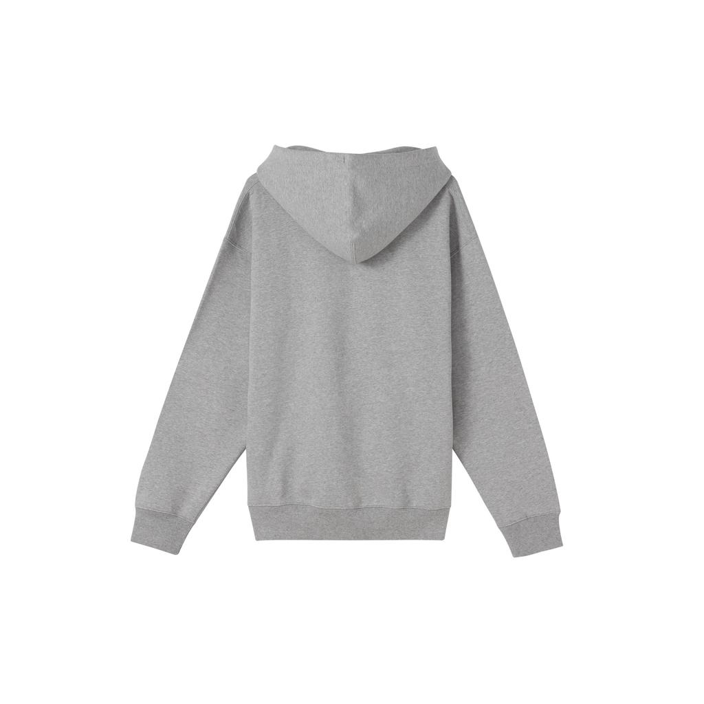 Nike Logo Embroidered Zip Hoodie Jacket Men Outerwear Grey DR0404-063