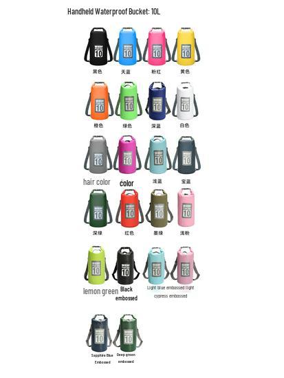 Camouflage PVC Waterproof Backpack for Swimming, Beach, and Drifting
