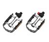 Wellgo Veloline Quick-Release Pedals, Easy Removal, Aluminum, Premium Pedals, C-128, 86931-0099