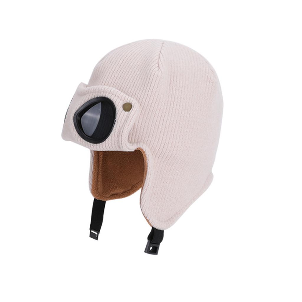 Зимняя шапка для детей, Ретро шапка Лей Фэн, Шапка с теплым флисом, Уши, Шапка для езды на мотоцикле