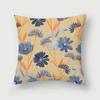 Vintage Floral Fruit Plant Pillowcase Polyester Cushion Cover Sofa  45x45cm Living Room Home Decor
