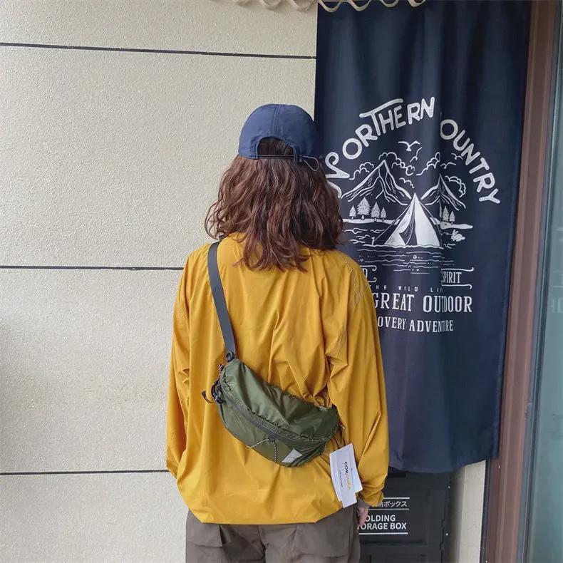 Ультратонкая 3-метровая светоотражающая водонепроницаемая нейлоновая клетчатая сумка DuPont на пояс и грудь