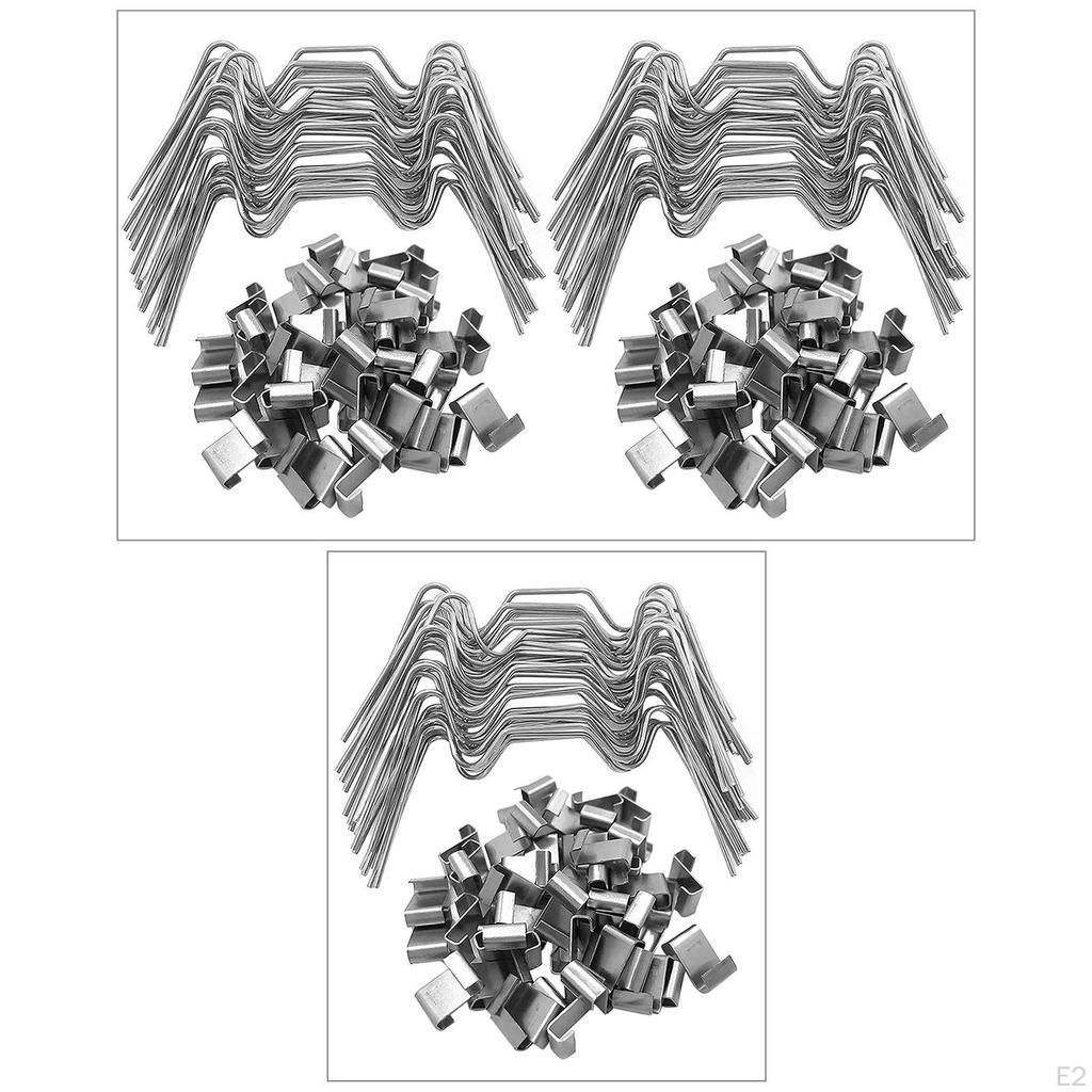 Прочные зажимы для стекла в теплице из нержавеющей стали для газона и патио