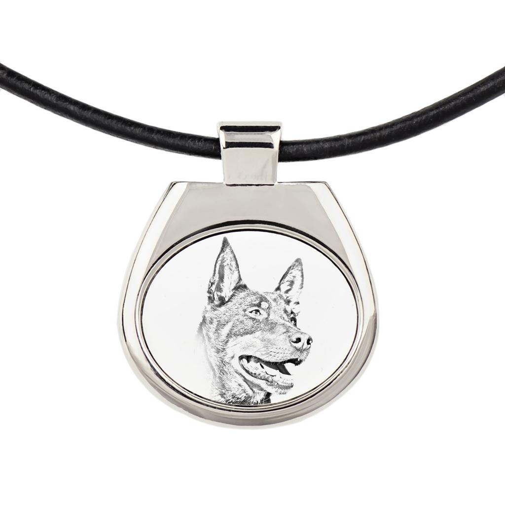 Australian Kelpie, Barb, Farmer Dog – Dog necklace, personalized pendant with a photo | Art-Dog