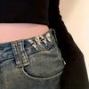 Five Pointed Star Jeans Buttons Butterfly Adjustable Pants Pins Fixed Waist Tightening Tool Safety Pins Dress Decoration