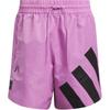 Баскетбольные шорты Anthony Edwards Series FW24 с буквенным логотипом и шнуровкой, мужские шорты фиолетово-розового цвета IW8053