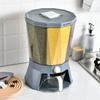 Home Sealed Rice Storage Box Rice Dispenser Cereal Containers Storage Airtight 360 Rotatable Kitchen Dry Food Grain Bucket