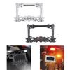 Skull Decor Motorcycle License Plate Frame Universal Fit 9inchx5.5inch