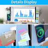 Multi-functional Monitor Memo Board Transparent Computer Sticky Note  Office Supplies