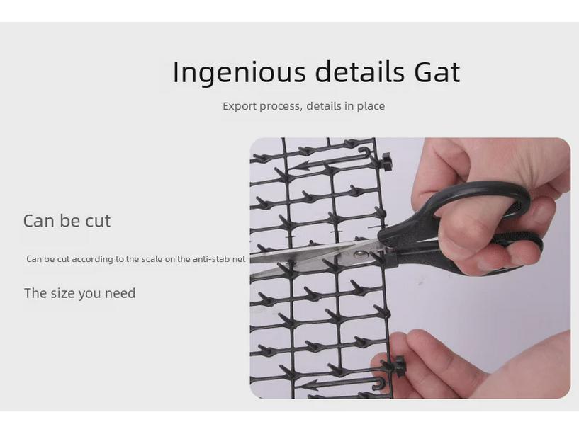 Набор шипов и спрея для отпугивания кошек для предотвращения царапин и отпугивания на открытом воздухе