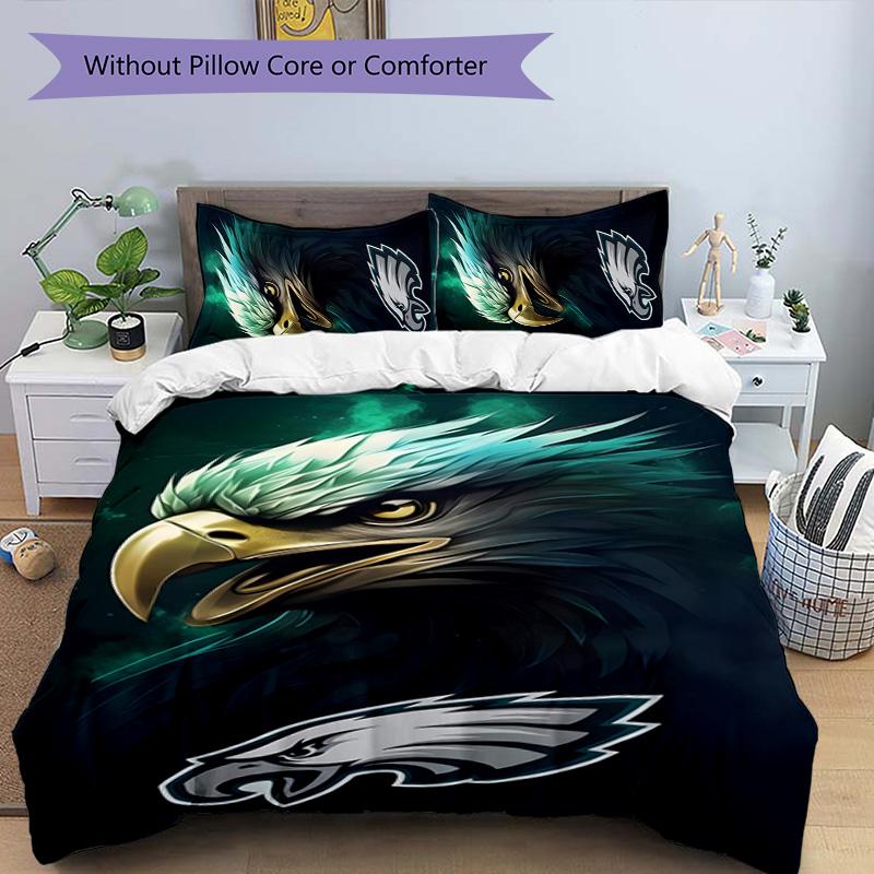 Philadelphia 3pcs Bedding Set Duvet Cover Closure Includes 1 Duvet Cover & 2 Pillowcases for All Seasons Bedroom Home Dorm Decor