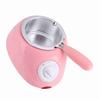 Electric Chocolate   Melting Pot Melter NaMachine Kitchen Tool with   Mould Set (Pink)