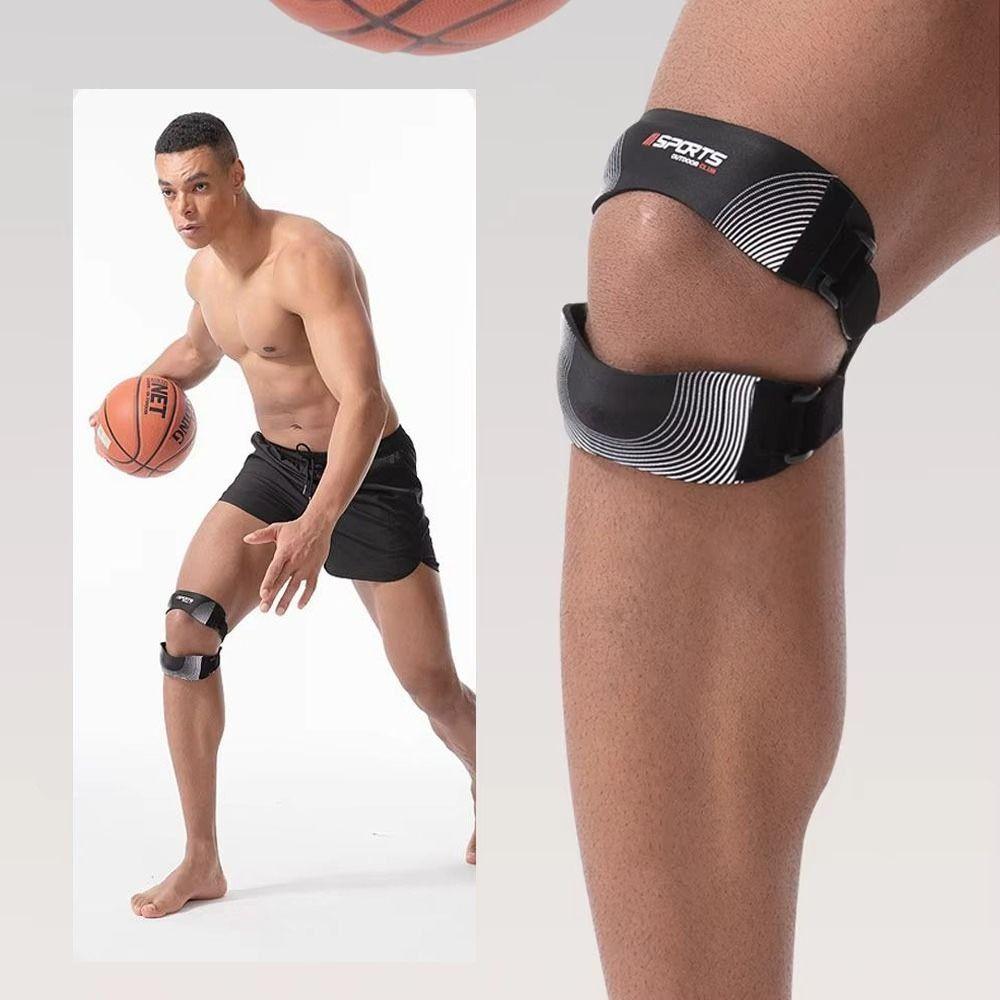 Adjustable Tendon Support Strap Pressurized Knee Wrap Sleeve Patella Knee Brace  Pro Meniscus Tear