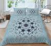 Geometric Shape Series Quilt Cover Pillowcase Two Three Piece Set Polyester 3D Digital Printing
