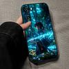 Крутой чехол для телефона H-demon Slayer Kimetsu No YaibaS для тонкого черного Xiaomi 11 12 Redmi Note 11 5G 8T 9A 9 10T Note 8 9 12S Ultra Sh
