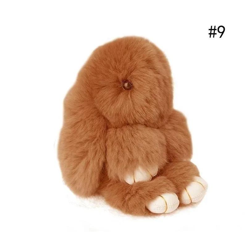 Брелок в виде кролика, меховой милый кролик, помпон, кукла, игрушка, брелок, милая сумочка, подвеска, декор, ключи от машины, подвеска в виде кролика, кролик, подарки