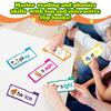 30 Read And Rhyme Flip Book Word Families Letter Sounds Flash
