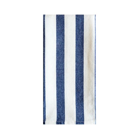 Кухонное полотенце для посуды Впитывающее Быстросохнущее Чайное полотенце Синее в клетку в полоску Безворсовое Многоразовое Салфетка для вытирания для посуды Стеклянной посуды Кухонной утвари