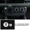 For Fits -2026 New Land Rover Defender 110 90 Center Console AC Button Decor Trim One-Click Start Interior Mod Parts