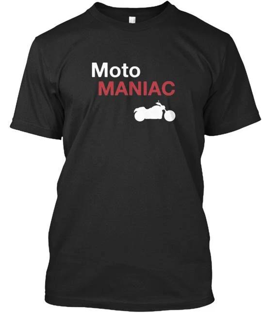 Футболка Moto Maniac Сделано в США Размеры от S до 5XL
