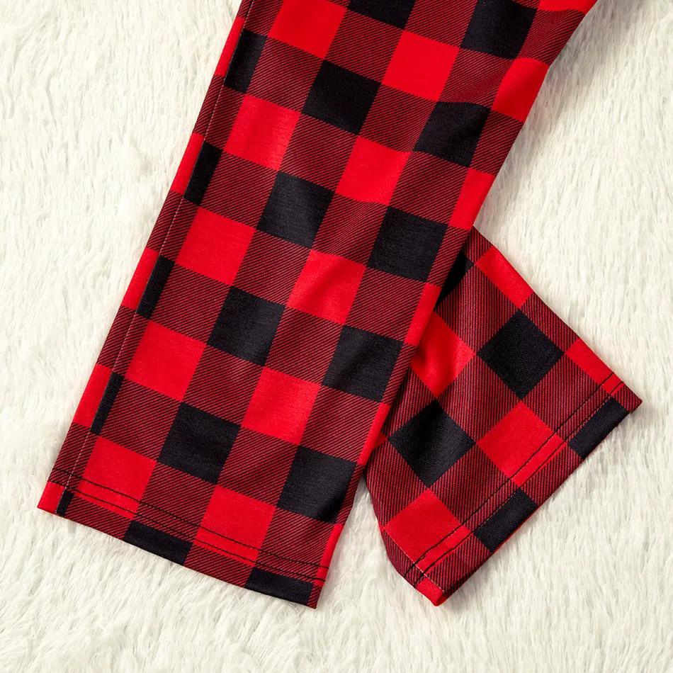 Европейский и американский мультяшный принт Рождественский комплект домашней одежды с длинным рукавом