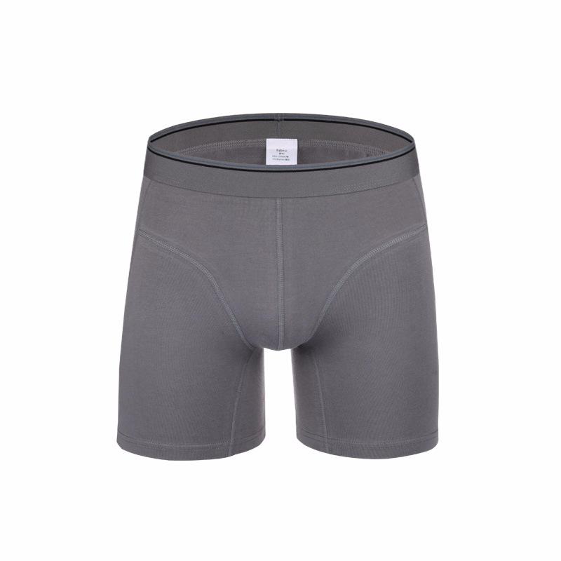 Мужские хлопковые трусы, длинные трусы, мужские боксеры, дышащие трусы ML XL 2XL 3XL