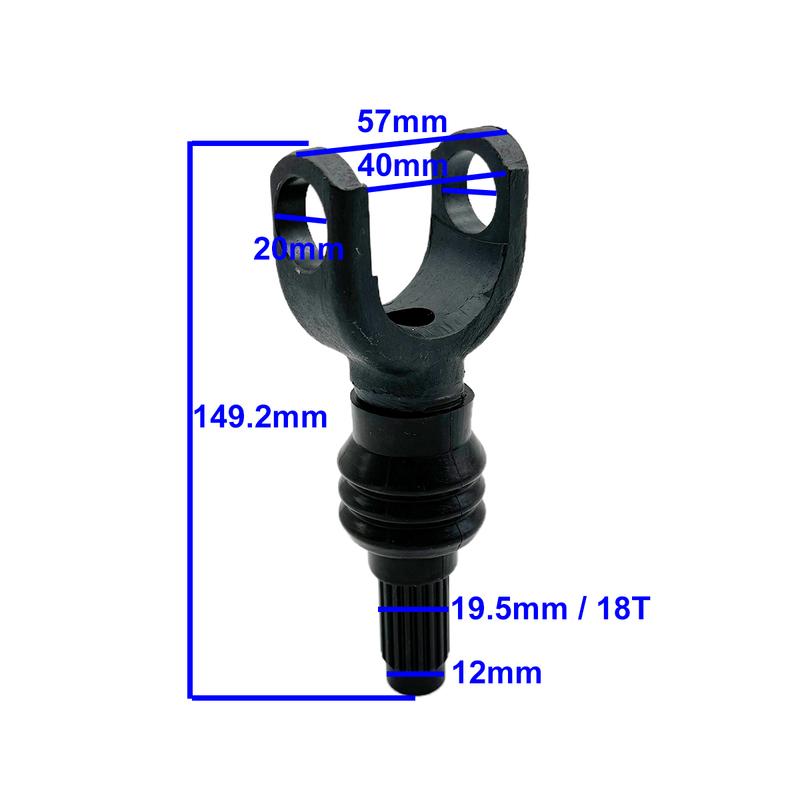 Rear Drive Shaft Cross Joint Yoke for Honda Grizzly 450 2011-2014 Kodiak 2018-2024