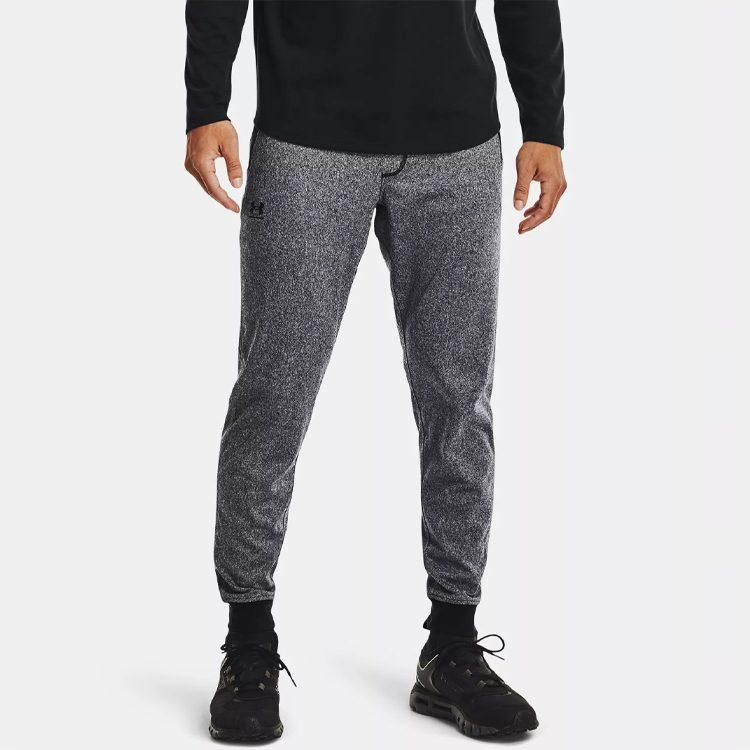 Under Armour Мужские вязаные спортивные штаны Хизер Темно-серый 1366207-001