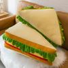Simulated Sandwich Pillow Plush Toy Large Sofa Cushion Creative Gift for Girls