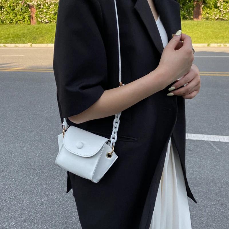 Модные мини-сумки на плечо из искусственной кожи, однотонные сумки для женщин, карты для монет, наушники, сумки-органайзер Lpstick, сумки через плечо