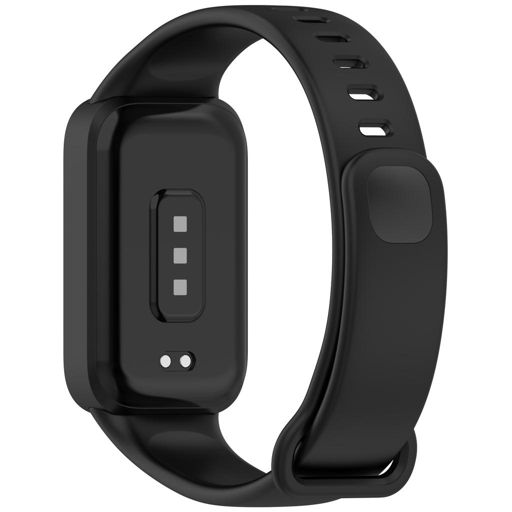 Для Xiaomi Smart Band 9 Active/Redmi Band 3 Мягкий Силиконовый Интегрированный Ремешок Чехол для Часов