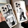 Чехол для телефона iPhone 17 Air 16E 15 16 Pro Max Аниме-чехол Baki the Grappler 14 Plus 13 12 Mini Мягкий силиконовый чехол Fundas