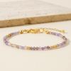 European American Cross-border Hot Sale New Bohemian Style Ball-Shaped Natural Stone Bead Bracelet Women's Jewelry Niche