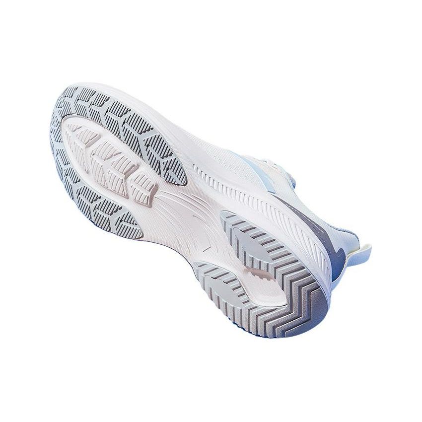 Anta Comfortable Cushioning Breathable Lightweight Low-Top Running Shoes Women Sneaker White Blue 122425534-1