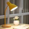 Nordic Modern Simple Wooden Desk Lamp Bedroom Bedside Lamp Creative Desk Reading Eye Protection Hose Desk Lamp