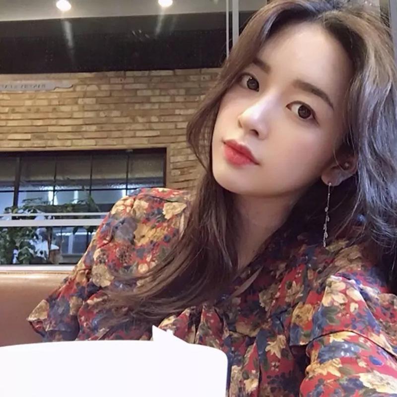 Серьги-кисточки из серебряных игл S925 с бриллиантами и листьями ивы для женщин - Универсальные, простые, модные длинные серьги (2020)