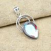 Mystic Topaz Gemstone Handmade 925 Sterling Silver Pendant Jewelry For Engagement Gift
