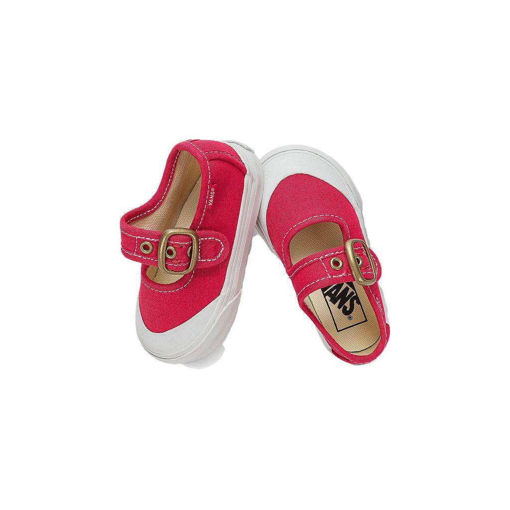 Vans Мэри Джейн Дышащие Легкие Низкие Топ Ходунки Детская Обувь Красный VN000CRYH2D
