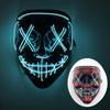 Wireless LED Purge Election Year Mask Halloween Easter Scary Cool Mask Decoration Halloween Purge Mascara Red Purge Led Mask