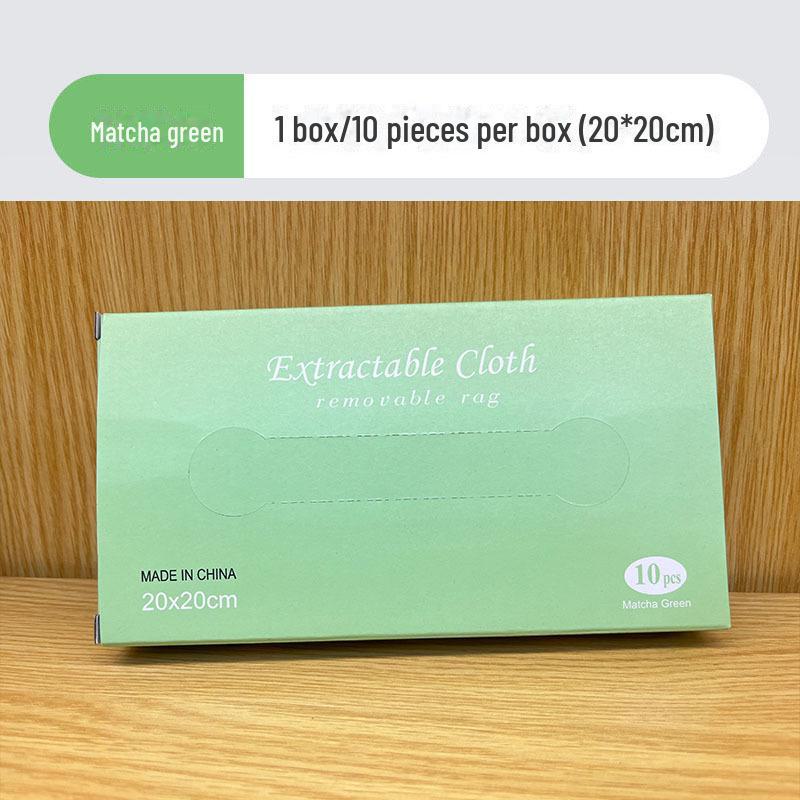 Removable Thickened Kitchen Rags - Disposable & Non-stick Oil Lazy Cloth