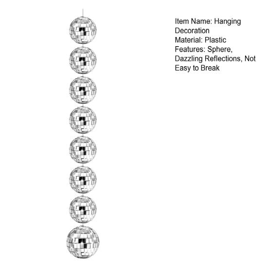 Дискотека Орнамент Сфера Украсить Легкий Висячий Диско Шар Орнамент Праздничные Атрибуты