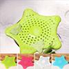 1PC Silicone Stopper Strainer Sink Catcher Filter Bathtub Washbasin Star Shape