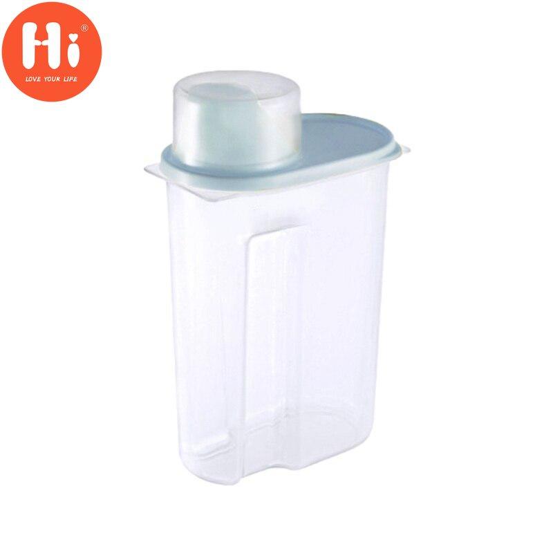 Hi 4pcs Food Sealed Jar With Lid Household Kitchen Storage Cans For Dried Fruit Snacks 1.9/2.5L