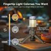 Outdoor Camping Light Telescopic Flash Light Lantern with Magnetic Base Lighting Camp Lights Rechargeable IPX7 Portable Light