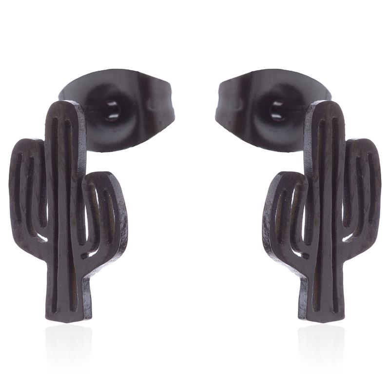 Серьги-гвоздики в стиле ретро из нержавеющей стали с милыми животными - рождественские серьги-гвоздики в виде птиц, кроликов и оленей