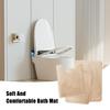 Комплект из 3 ковриков для ванной комнаты, впитывающие, быстросохнущие, коврики для ванной комнаты, U-образный контурный коврик для унитаза, нескользящий